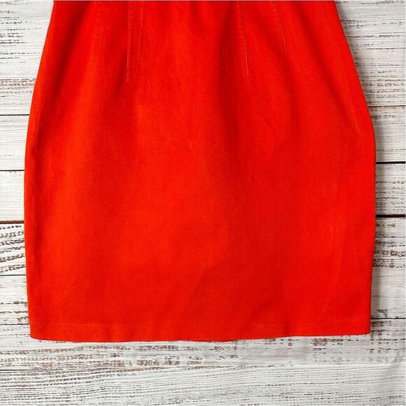 Iceberg Flat Front Stretch Straight & Pencil Skirt Medium Size 42, MSRP $395 - Picture 4 of 11